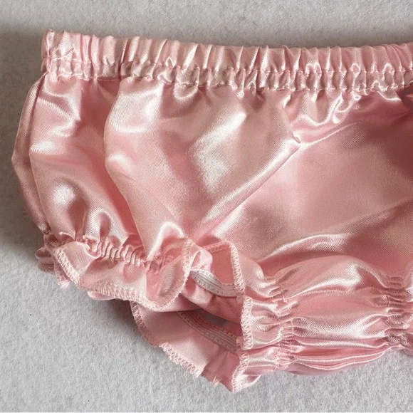 2 pc. Set Pink Floral Baby Dress 6-9 months - Picture 9 of 10